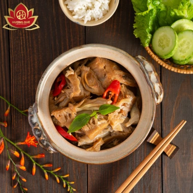 Hỏa Tốc HCM ĐÔNG LẠNH Mít Thịt Chay Kho Tàu 300g - Chay Mặn - TiPiKay 40k