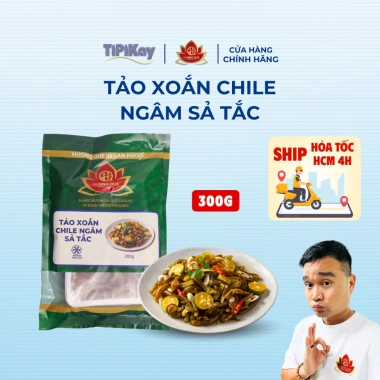 Hỏa Tốc HCM Đông Lạnh - Tảo Xoắn Chile Ngâm Sả Tắc 300g Cấp Đông Giá 35k - TiPiKay Hỏa Tốc HCM Đông Lạnh - Tảo Xoắn Chile Ngâm Sả Tắc 300g Cấp Đông Giá 35k - TiPiKay