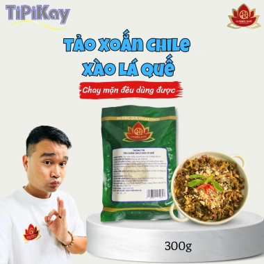 HỎA TỐC HCM ĐÔNG LẠNH Tảo Xoắn Chile Xào Lá Quế 300g Chay Mặn Đều Dùng Được 40k 4
