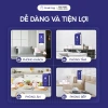 HOA TOC HCM Giấy ăn rút Small Egg 300 tờ 130x175mm 4 lớp dập vân 4D tặng 1 bịch 1.280 tờ - Giá 99.000đ 6