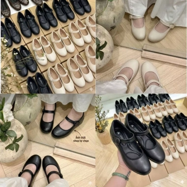 HOÀ TỐC HCM Giày Cao Gót Búp Bê Nữ Công Sở Super Soft AK404 4cm Da Dày Đi Nhẹ Êm Chân Giá 319k 5 HOÀ TỐC HCM Giày Cao Gót Búp Bê Nữ Công Sở Super Soft AK404 4cm Da Dày Đi Nhẹ Êm Chân Giá 319k 5