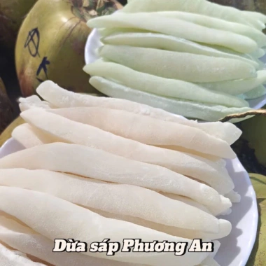 Hỏa Tốc HCM Mứt Dừa Sáp Loại 1 Thơm Sữa Lá Dứa Trắng Xanh Giá ưu đãi 161.500 VND