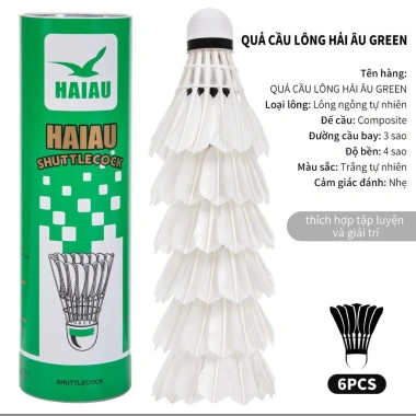 HOẢ TỐC HCM Ống Cầu Lông Hải Âu Xanh Lá Chính Hãng - Giá ưu đãi 155.000₫ 8