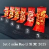 Hoa Toc HCM Sỉ 6 Bao Lì Xì 3D Popup Cao Cấp Tết 2.026 Giấy Việt Nam TAYTA Giá 85.000 10