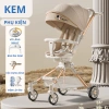 Hỏa tốc HCM Xe đẩy bé K8 gấp gọn 2 chiều, bàn ăn & nhạc, tiện lợi, giảm giá 21% 10