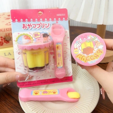 Hỏa tốc HN Đồ chơi Pudding mô phỏng ăn bánh - Nhập vai sáng tạo giáo dục sớm, giá chỉ 9.800 VND