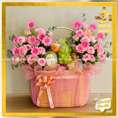 Hỏa Tốc Hoa Tươi - Giỏ Quà Tặng Trái Cây Tươi, Giá 720.000, Giao Tươi Ngon