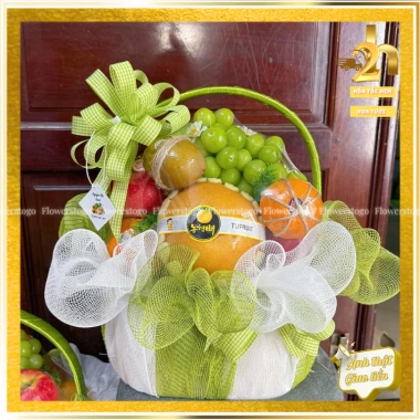 Hỏa Tốc Hoa Tươi - Giỏ Quà Tặng Trái Cây Tươi, Giá 720.000, Giao Tươi Ngon 3