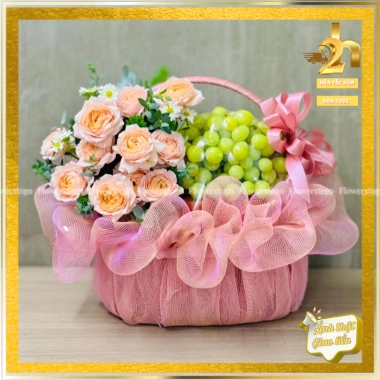 Hỏa Tốc Hoa Tươi - Giỏ Quà Tặng Trái Cây Tươi, Giá 720.000, Giao Tươi Ngon 10