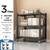 Hỏa Tốc Kệ Gấp Gọn Đa Năng GoMarket 3-5 Tầng Không Cần Lắp Ráp, Bánh Xe Di Chuyển, Chịu Lực 7