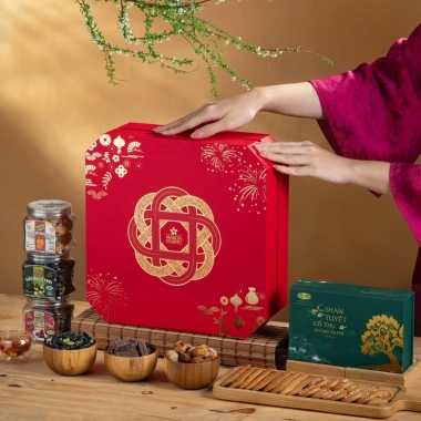 Hỏa Tốc Kèm Túi - Hộp An Quý Maison Gourmet, Quà Tết 2.026, Giá ưu đãi 720k