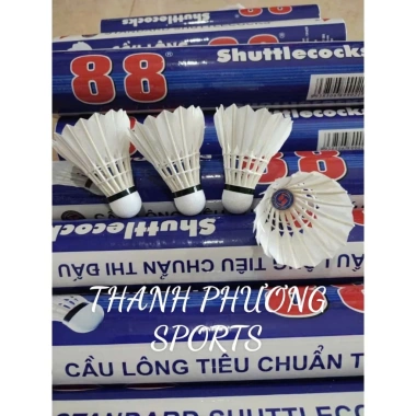 Hoả tốc ống cầu lông 88 chính hãng 12 trái - Độ bền cao, tốc độ mạnh, chỉ 399.900₫