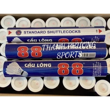 Hoả tốc ống cầu lông 88 chính hãng 12 trái - Độ bền cao, tốc độ mạnh, chỉ 399.900₫