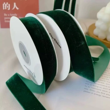 HOÀ TỐC Ruy băng nhung đỏ đô 5m – Đa kích thước 1cm/2cm/4cm, làm nơ trang trí, gói quà – Giá chỉ 22.000đ 3