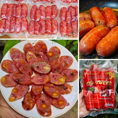 HỎA TỐC SG Lạp Xưởng Tươi Nhà Làm Cô Tuyết Cai Lậy – Thơm ngon, nạc nhiều, chuẩn vị Miền Tây 155k 2