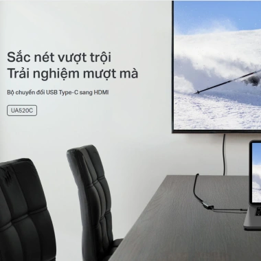 Hỏa tốc TP-Link UA520C: USB Type-C sang HDMI 4K@60Hz, Tương Thích đa thiết bị, Giá 299.000₫