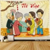 Hoả Tốc Tranh vải Tết 2.025 - Backdrop sự kiện chúc mừng năm mới, giảm giá 85.000 VND 8