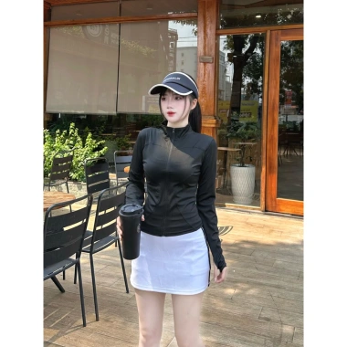 Hỏa Tốc TT21 Áo khoác thể thao nhỏ, ôm body, tăng size 36‑70kg, tôn dáng 139k 7