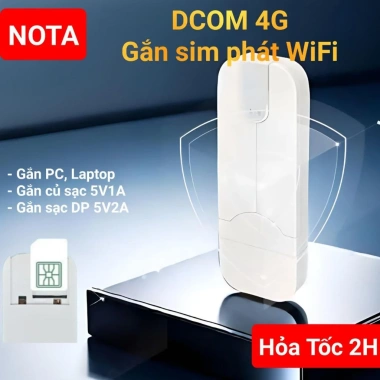 Hỏa tốc USB phát WiFi DCOM 4G LTE Olax - Tốc độ 150Mbps, Giá giảm 298.000 VND