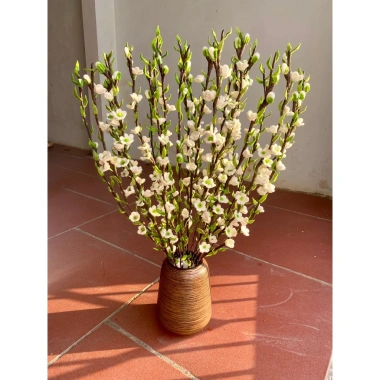 Hoa trưng Tết tuyết mai kẽm nhung: Đẹp, bền, thẩm mỹ, giảm giá 179.000đ