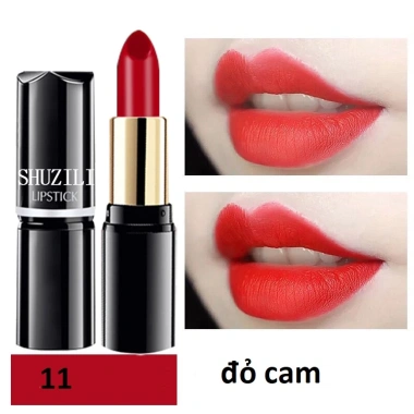 Hoàn Tiền 15% Son Thỏi Lì Shuzili Cao Cấp - Màu Chuẩn, Dưỡng Ẩm, Chống Thấm Nước - 99.000 VND