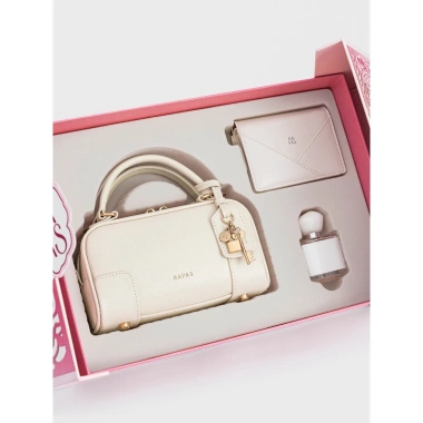 HOAPAS Bộ Quà Tặng Thương Thương - Túi Xách Lock Chic Giá ưu đãi 1,683,000đ 4 HOAPAS Bộ Quà Tặng Thương Thương - Túi Xách Lock Chic Giá ưu đãi 1,683,000đ 4