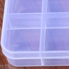 HOẠT ĐỘNG ĐIỀU CHỈNH 10 Lưới Nhựa Trong Suốt Hộp Bảo Quản Nhẫn và Hạt Trang Sức 7