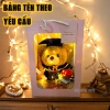 HoảTốcHCM Gấu bông tốt nghiệp 30cm Teddy cử nhân dễ thương, quà tặng thiệp, chỉ 44.900₫