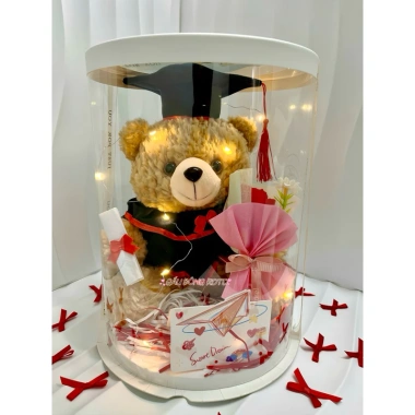 HoảTốcHCM Gấu bông tốt nghiệp 30cm Teddy cử nhân dễ thương, quà tặng thiệp, chỉ 44.900₫ 7 HoảTốcHCM Gấu bông tốt nghiệp 30cm Teddy cử nhân dễ thương, quà tặng thiệp, chỉ 44.900₫ 7
