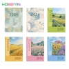 HOBBYIN 2.026 Lịch Trình Sổ Tay 24 Trang Kế Hoạch Học Tập, Công Việc A4 A5 Hiệu Quả Văn Phòng