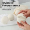 HOBBYIN 6 Quả Bóng Máy Sấy Len 6-8cm Giảm Tĩnh Điện, Làm Mềm Quần Áo, Tái Sử Dụng 8