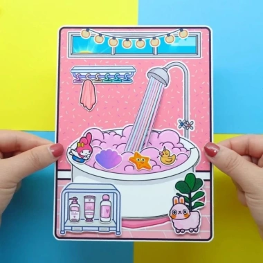 Học Liệu Bóc Dán Búp Bê Thay Đồ Giấy Tocaboca H31 - Công Chúa Bé Gái Giá 100.000đ 5 Học Liệu Bóc Dán Búp Bê Thay Đồ Giấy Tocaboca H31 - Công Chúa Bé Gái Giá 100.000đ 5