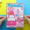 Học Liệu Bóc Dán Búp Bê Thay Đồ Giấy Tocaboca H31 - Công Chúa Bé Gái Giá 100.000đ 6