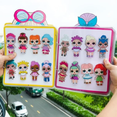 Học liệu bóc dán Ngôi Nhà Búp Bê Thay Đồ Công Chúa Happy Book Montessori - Giấy In Chất Lượng, Giá Ưu Đãi 150.000₫ 9