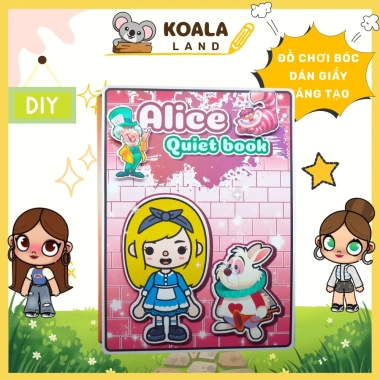 Học liệu bóc dán ngôi nhà búp bê Tocaboca giấy thủ công, thay đồ thông minh H27 Đồ chơi bé gái Kuromi, chỉ 99.000₫