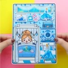 Học Liệu Cinderrella Quite Book - Đồ chơi bóc dán, Squishy Kuromi, Giá chỉ 139k 2