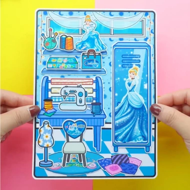 Học Liệu Cinderrella Quite Book - Đồ chơi bóc dán, Squishy Kuromi, Giá chỉ 139k 3 Học Liệu Cinderrella Quite Book - Đồ chơi bóc dán, Squishy Kuromi, Giá chỉ 139k 3