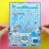Học Liệu Cinderrella Quite Book - Đồ chơi bóc dán, Squishy Kuromi, Giá chỉ 139k 5
