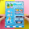 Học Liệu Cinderrella Quite Book - Đồ chơi bóc dán, Squishy Kuromi, Giá chỉ 139k 6