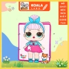 Học liệu Montessori Búp bê công chúa Toca Boca Đồ chơi thủ công thay đồ ngôi nhà búp bê Giá chỉ 99.000 VND