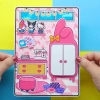 Học Liệu Ngôi Nhà Búp Bê Giấy Toca Boca Melody Quiet Book - Đồ Chơi Thủ Công Bé Gái, Giá 89.000 VND 3