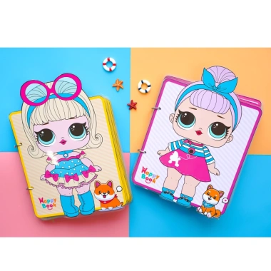 Học liệu thay đồ búp bê giấy thủ công - Đồ chơi sáng tạo cho công chúa, giảm giá 99.000đ