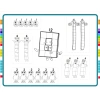 Học liệu Tô màu Nhân vật Numberblocks 1-20 - Giá chỉ 10.000 VNĐ, khuyến mãi 4