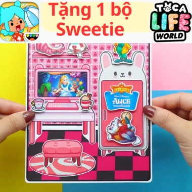 Học Liệu Toca Alice Quite Book - Đồ Chơi Bóc Dán Thông Minh Giá Ưu Đãi 149.000₫ 3