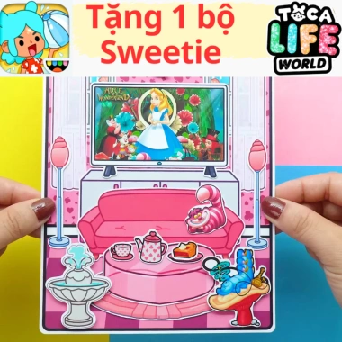 Học Liệu Toca Alice Quite Book - Đồ Chơi Bóc Dán Thông Minh Giá Ưu Đãi 149.000₫ 8