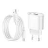 Hoco C109A QC3.0 USB 18W Sạc Nhanh Cổng Đơn Phích Cắm EU - Bộ Sạc Tường Du Lịch 5