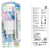 Hoco C109A QC3.0 USB 18W Sạc Nhanh Cổng Đơn Phích Cắm EU - Bộ Sạc Tường Du Lịch 9