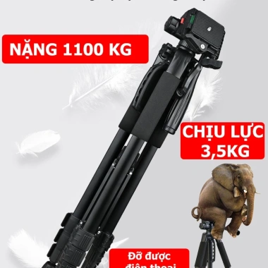 HOLOCOM Tripod F180ST 3 Chân 360 độ Chỉnh Cao Thấp - Chụp Ảnh và Quay Phim, Giá 349k 6