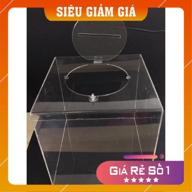 Hòm Phiếu Mica Đủ Size, Thùng Bốc Thăm Chất Lượng, Giá Rẻ, Đảm Bảo Trong Suốt - 285.000 VND