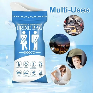 HOMEIN 10 Túi Đi Tiểu Khẩn Cấp 800ml Dùng Một Lần Vệ Sinh Du Lịch Tiết Kiệm 18% 4